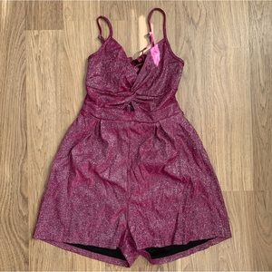 Pink Sparkly Romper